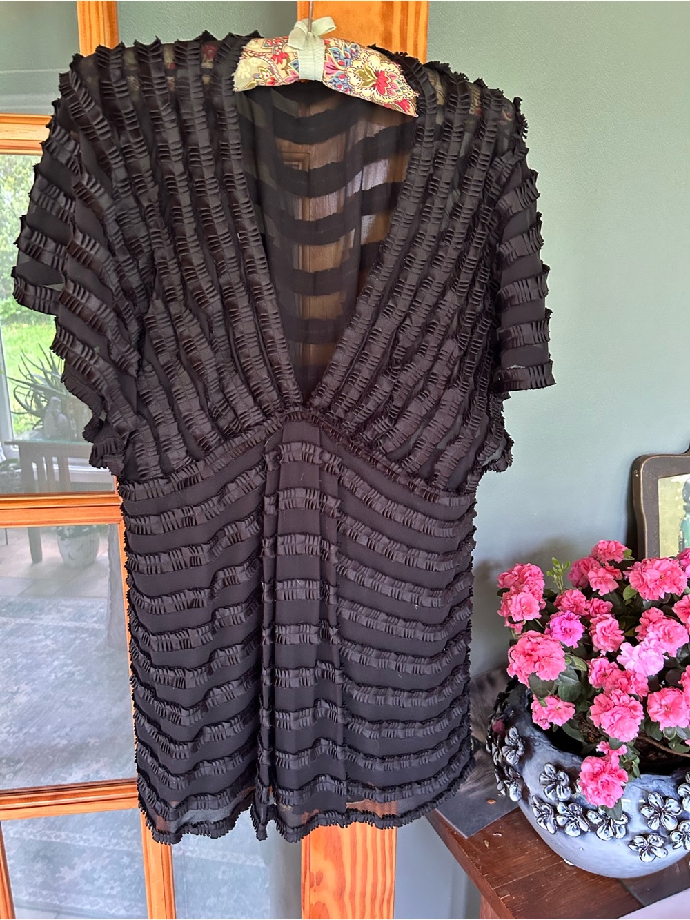 Temperly London Silk Blouse 10 NWOT